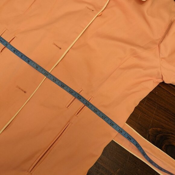 Perfect Pink Jaclyn Smith trench coat, rain jacket, size small, barbiecore - Picture 6 of 9